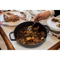 Staub 26 Cm Cast Iron Frying Pan Black -Knives & Scissors Sales Store 000013458