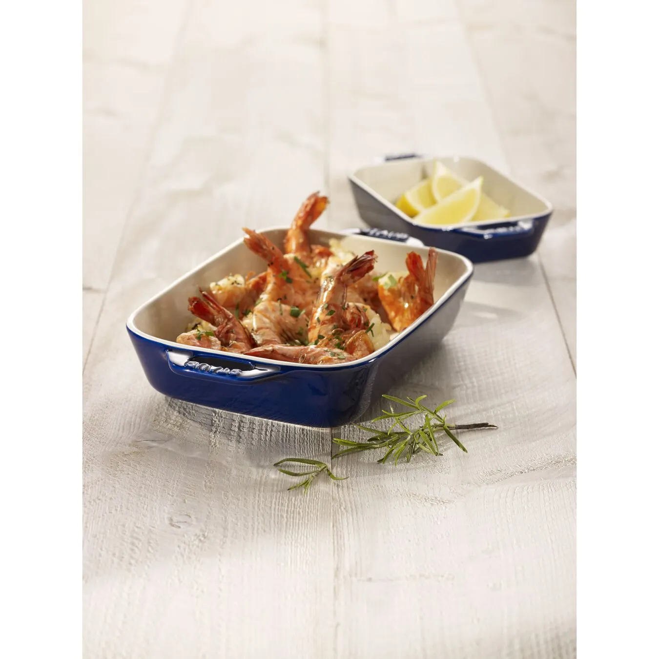 Staub 27 Cm X 20 Cm Rectangular Ceramic Oven Dish Dark-blue 4 Staub 27 Cm X 20 Cm Rectangular Ceramic Oven Dish Dark-blue - Image 4