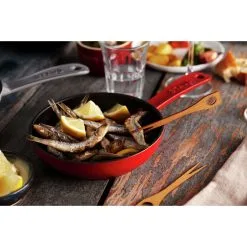 Staub 16 Cm Cast Iron Frying Pan Cherry -Knives & Scissors Sales Store 000018095