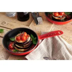 Staub 16 Cm Cast Iron Frying Pan Cherry -Knives & Scissors Sales Store 000018115