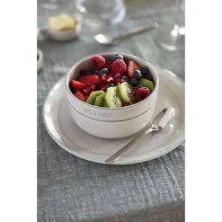 Staub 12 Cm Round Ceramic Bowl White Truffle -Knives & Scissors Sales Store 000019556