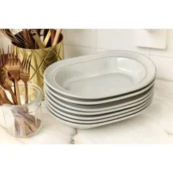 Staub 25 Cm Ceramic Plate White Truffle 9 Staub 25 Cm Ceramic Plate White Truffle -Knives & Scissors Sales Store 000019690