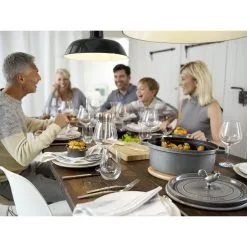 Staub 17 Cm Oval Cast Iron Cocotte Graphite-grey 11 Staub 17 Cm Oval Cast Iron Cocotte Graphite-grey -Knives & Scissors Sales Store 000020964