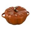 Staub 12 Cm Pumpkin Ceramic Cocotte Cinnamon