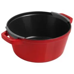 Staub 2-pcs Cast Iron Pot Set Cherry 9 Staub 2-pcs Cast Iron Pot Set Cherry -Knives & Scissors Sales Store 1010878 9