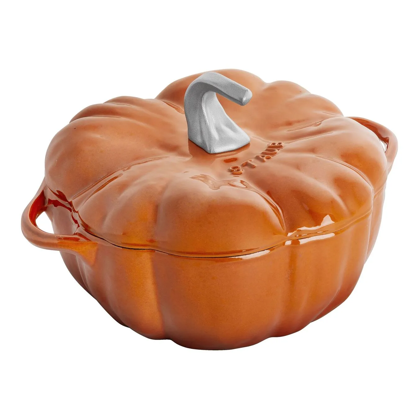 Staub 24 Cm Pumpkin Cast Iron Cocotte Cinnamon 1 Staub 24 Cm Pumpkin Cast Iron Cocotte Cinnamon