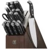 Henckels 20-pcs Brown Ash Knife Block Set