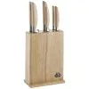 Ballarini 7-pcs Natural Rubberwood Knife Block Set