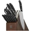 Henckels 14-pcs Brown Ash Knife Block Set