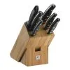 Zwilling 7-pcs Natural Bamboo Knife Block Set