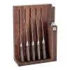 Zwilling 7-pcs Brown Knife Block Set