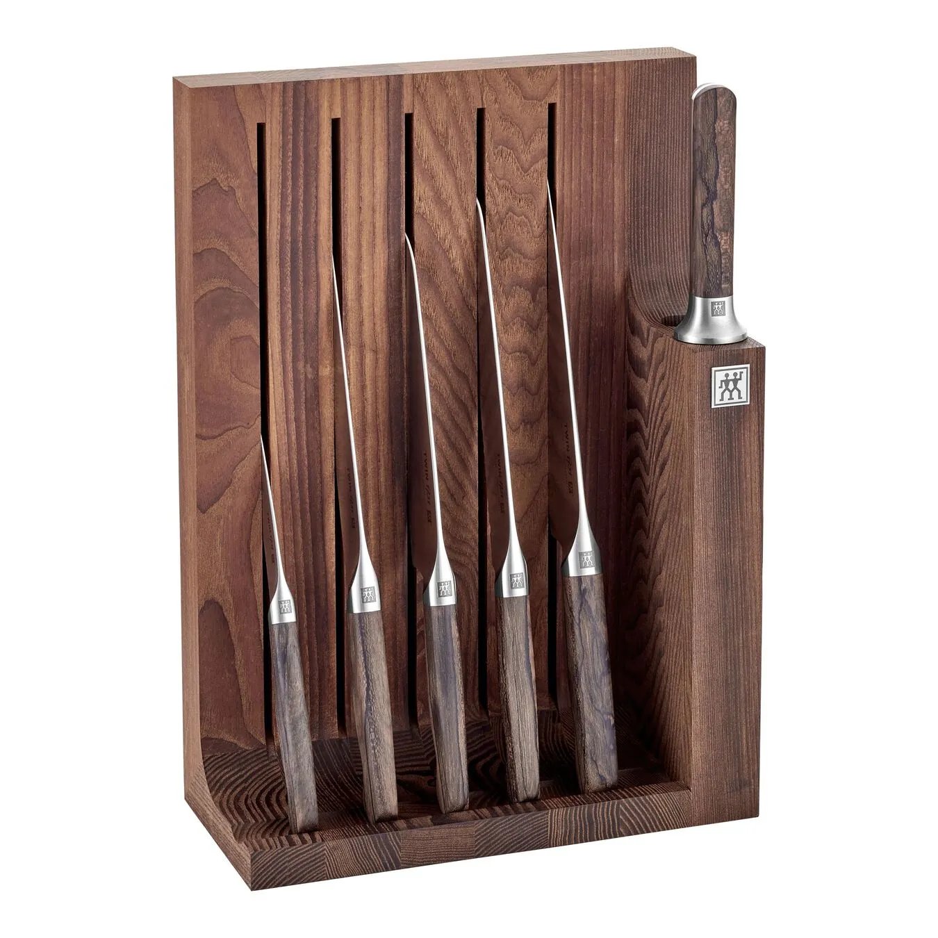Zwilling 7-pcs Brown Knife Block Set 1 Zwilling 7-pcs Brown Knife Block Set