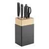Zwilling 7-pcs Black Rubberwood Knife Block Set