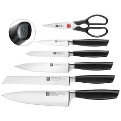 Zwilling 7-pcs White Ash Knife Block Set With KiS Technology -Knives & Scissors Sales Store 33760500 1 black