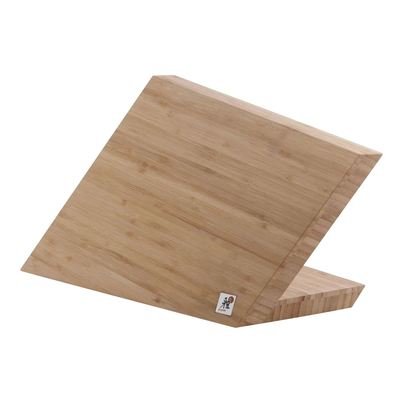 MIYABI 5 Slot Brown Knife Block Empty 1 MIYABI 5 Slot Brown Knife Block Empty