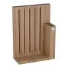 Zwilling 7 Slot Brown Knife Block Empty