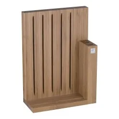 Zwilling 7 Slot Brown Knife Block Empty