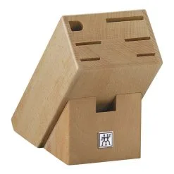 Zwilling 7 Slot Brown Knife Block Empty