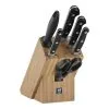 Zwilling 7-pcs Natural Bamboo Knife Block Set