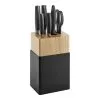 Zwilling 7-pcs Black Rubberwood Knife Block Set