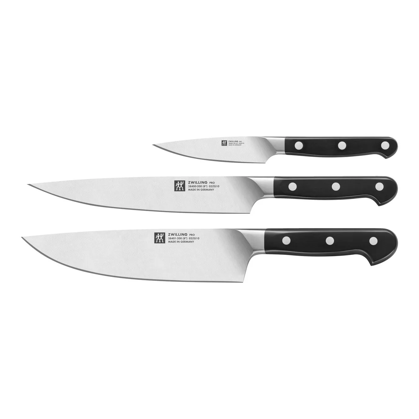 Zwilling 3-pcs Knife Set 1 Zwilling 3-pcs Knife Set