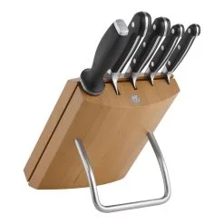 Zwilling 6-pcs Natural Beech Knife Block Set