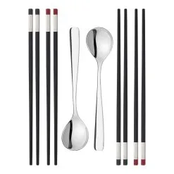 Zwilling 10-pcs Matt/polished Chopstick Set