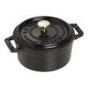 Staub 10 Cm Round Cast Iron Mini Cocotte Black