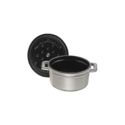 Staub 10 Cm Round Cast Iron Mini Cocotte Graphite-grey 9 Staub 10 Cm Round Cast Iron Mini Cocotte Graphite-grey -Knives & Scissors Sales Store 40500 106 0 5 1