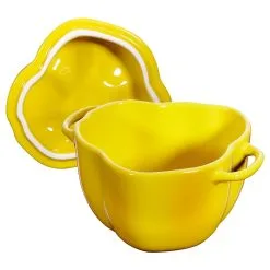 Staub 11 Cm Ceramic Cocotte Yellow -Knives & Scissors Sales Store 40500 324 0 3