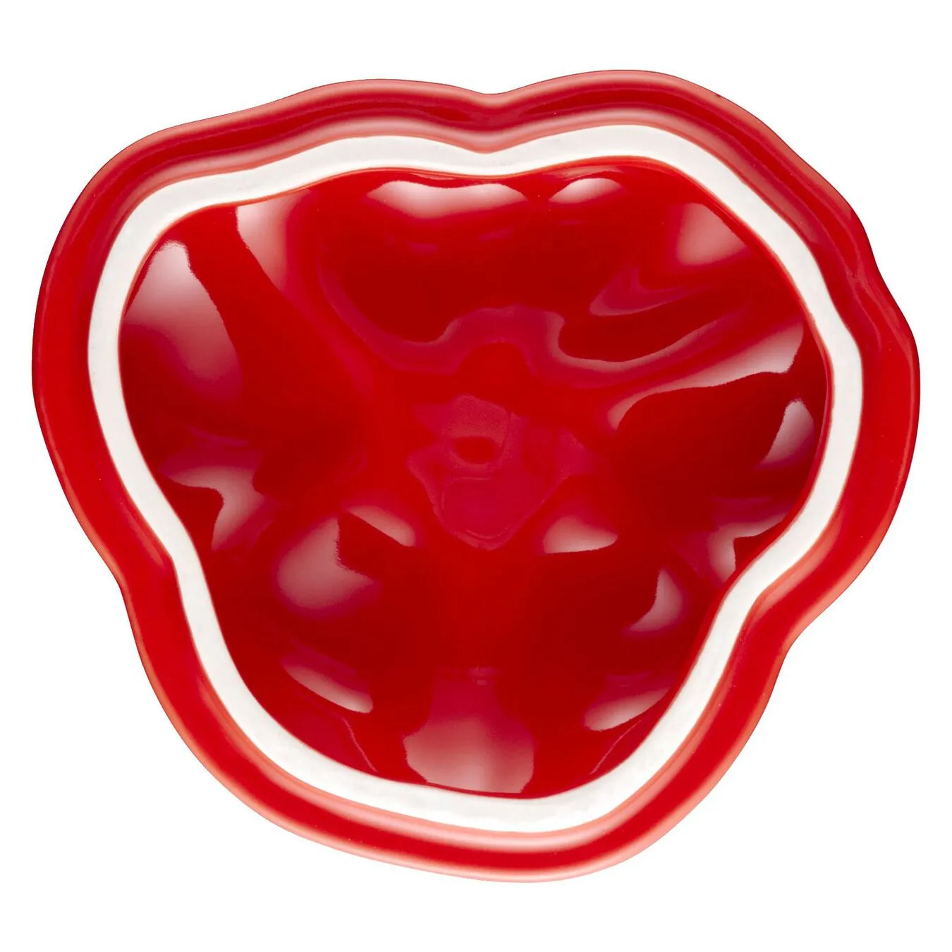 Staub 11 Cm Pepper Ceramic Cocotte Orange-red 4 Staub 11 Cm Pepper Ceramic Cocotte Orange-red - Image 4