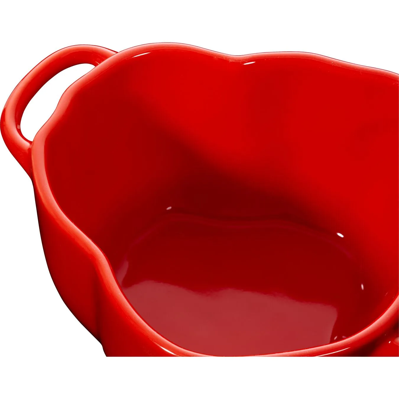 Staub 11 Cm Pepper Ceramic Cocotte Orange-red 5 Staub 11 Cm Pepper Ceramic Cocotte Orange-red - Image 5