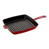 Staub 30 Cm Square Cast Iron American Grill Cherry