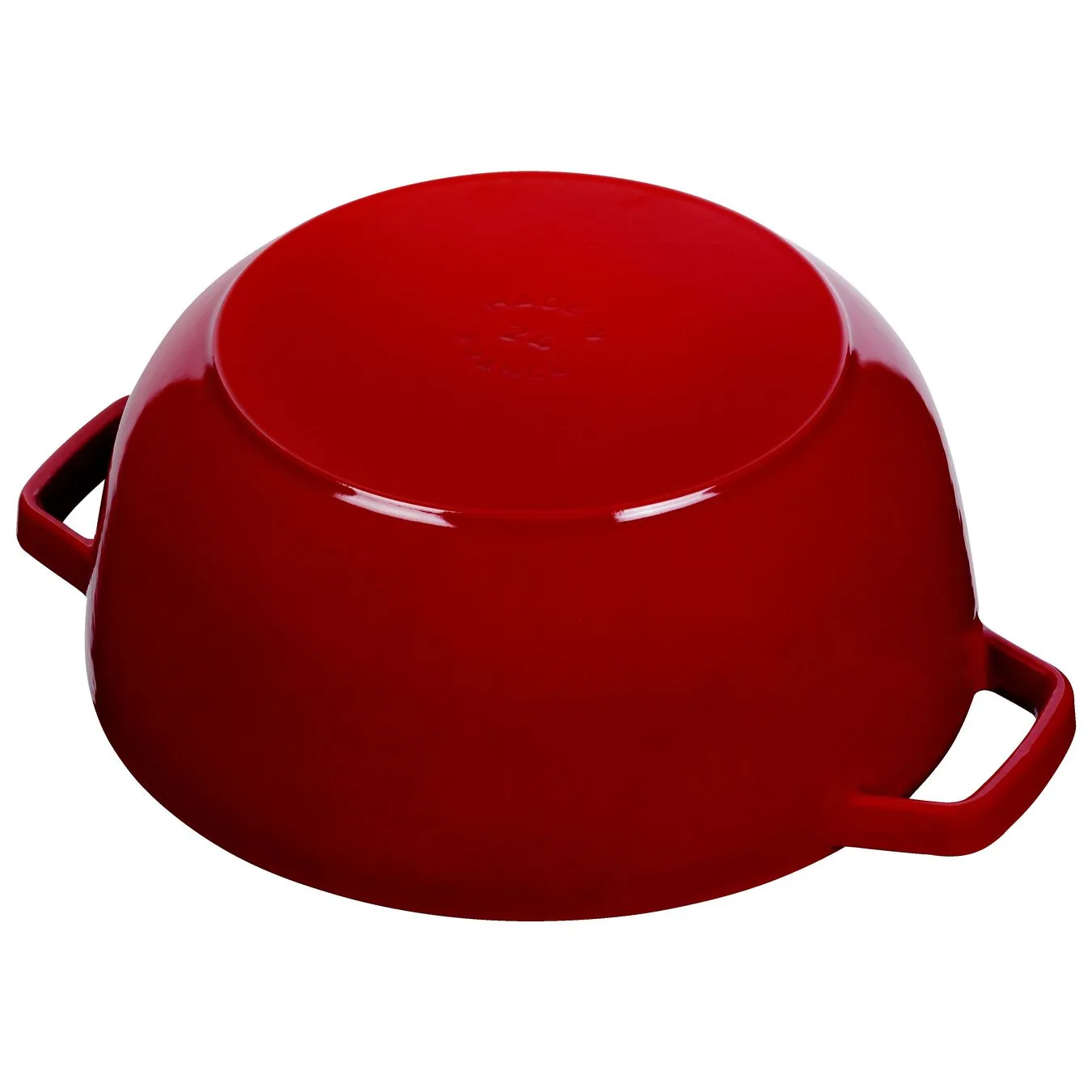 Staub 24 Cm Round Cast Iron French Oven Cherry 2 Staub 24 Cm Round Cast Iron French Oven Cherry - Image 2