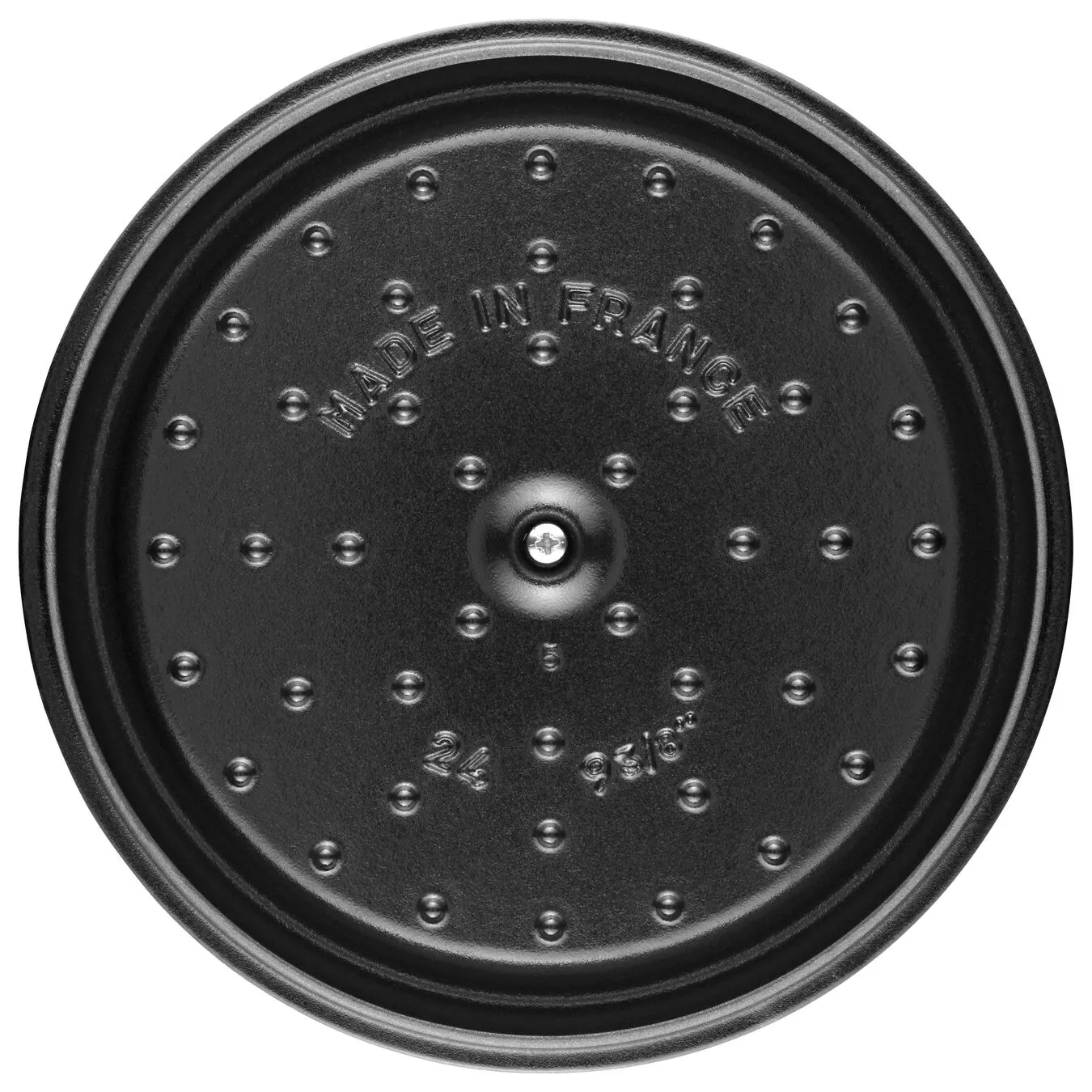 Staub 18 Cm Round Cast Iron Cocotte White Truffle 5 Staub 18 Cm Round Cast Iron Cocotte White Truffle - Image 5