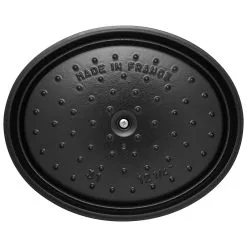 Staub 31 Cm Oval Cast Iron Cocotte White Truffle 11 Staub 31 Cm Oval Cast Iron Cocotte White Truffle -Knives & Scissors Sales Store 40501416 6