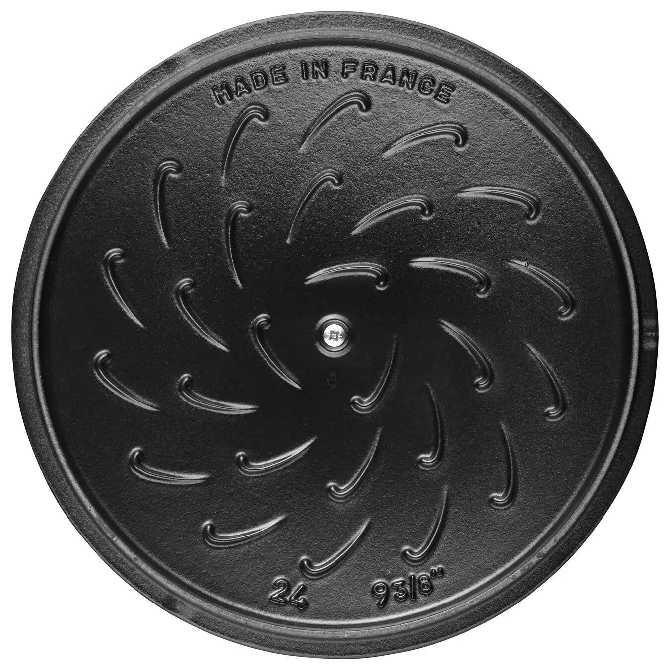 Staub 24 Cm Round Cast Iron French Oven Cherry 5 Staub 24 Cm Round Cast Iron French Oven Cherry - Image 5