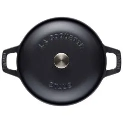 Staub 20 Cm Round Cast Iron La Coquette Black -Knives & Scissors Sales Store 40508 114 0 3