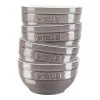 Staub 4-pcs Ceramic Bowl Set Ancient-grey