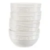 Staub 4-pcs Ceramic Bowl Set Ivory-white
