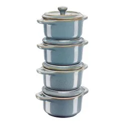 Staub 4-pcs Ceramic Cocotte Set