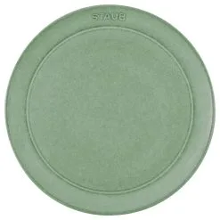 Staub 20 Cm Ceramic Plate Flat Sage 6 Staub 20 Cm Ceramic Plate Flat Sage -Knives & Scissors Sales Store 40508 180 2
