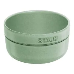 Staub 12 Cm Round Ceramic Bowl Sage
