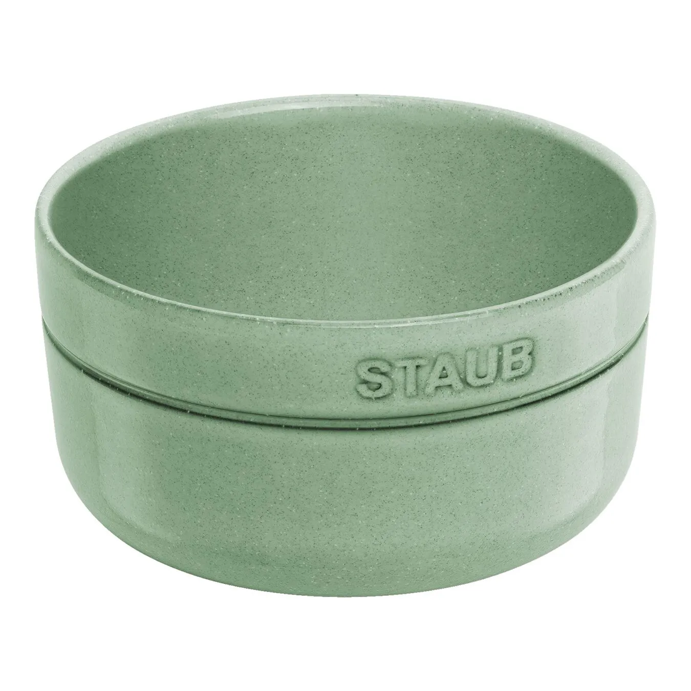 Staub 12 Cm Round Ceramic Bowl Sage 1 Staub 12 Cm Round Ceramic Bowl Sage