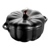 Staub 12 Cm Pumpkin Ceramic Cocotte Black