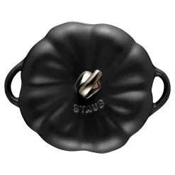Staub 12 Cm Pumpkin Ceramic Cocotte Black -Knives & Scissors Sales Store 40508 548 0 5
