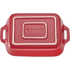 Staub 20 Cm X 16 Cm Rectangular Ceramic Oven Dish Ancient-copper 5 Staub 20 Cm X 16 Cm Rectangular Ceramic Oven Dish Ancient-copper -Knives & Scissors Sales Store 40508 585 2 2
