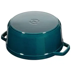 Staub 24 Cm Round Cast Iron Cocotte La-mer -Knives & Scissors Sales Store 40508 654 0 2