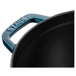 Staub 24 Cm Round Cast Iron Cocotte La-mer -Knives & Scissors Sales Store 40508 654 0 3