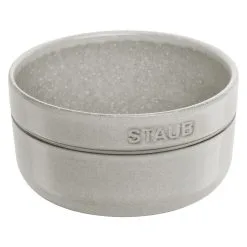 Staub 12 Cm Round Ceramic Bowl White Truffle